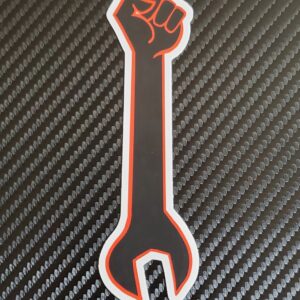 Wrench Fist Sticker