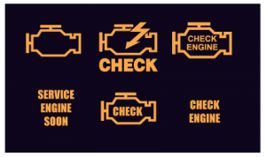 Check Engine Vehicle Warning Light