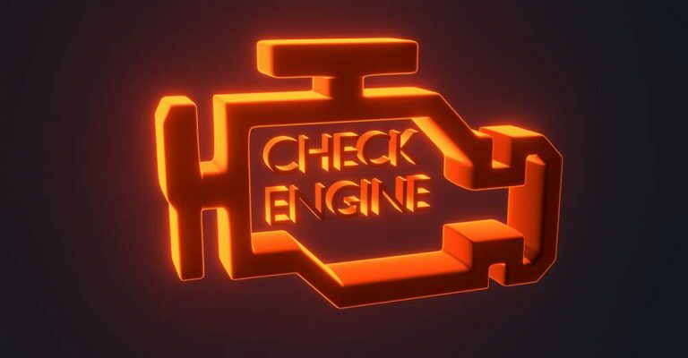 How to check the engine light